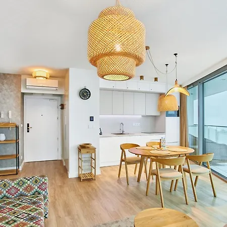 公寓 Wave Panorama - Sea View&spa