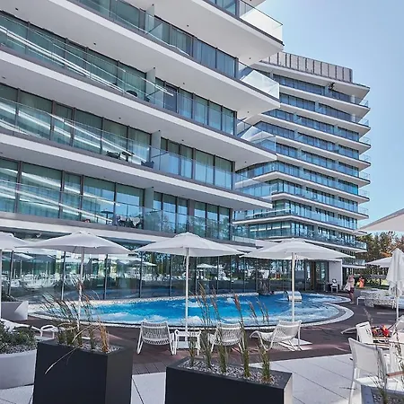 Wave Panorama - Sea View&spa 公寓 米兹多洛杰