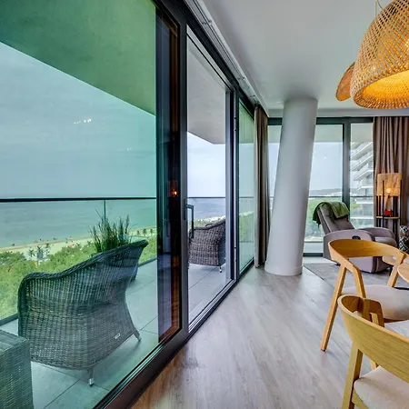 Wave Panorama - Sea View&spa 公寓 米兹多洛杰