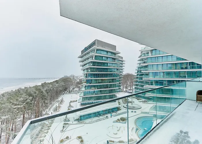 아파트 Wave Panorama - Sea View&spa 미엥지즈드로예