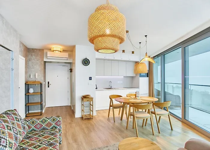 아파트 Wave Panorama - Sea View&spa