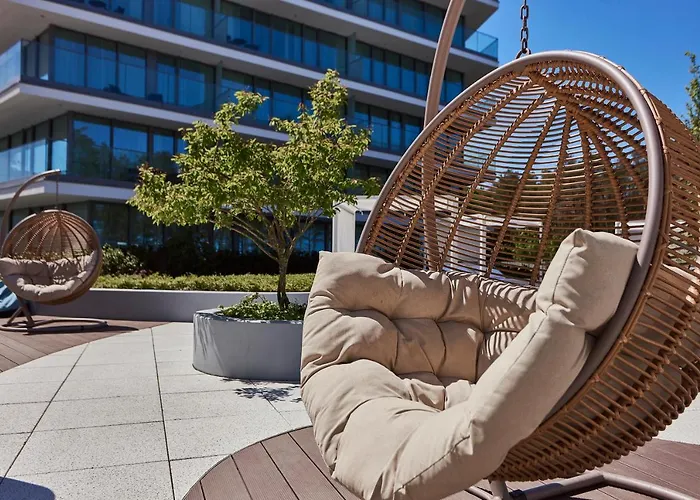 아파트 Wave Panorama - Sea View&spa