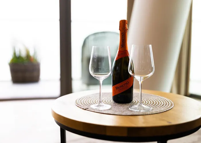 아파트 Wave Panorama - Sea View&spa